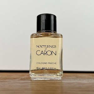 Vintage Nocturnes De Caron Cologne Fraiche Miniature | 10 ml | 0.34 fl. oz. | 1981