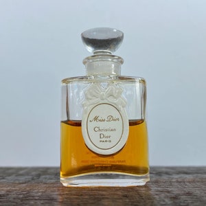 Vintage Fräulein Dior Christian Dior Parfüm Miniatur | 7,5 ml | 0,7 cm Unze.