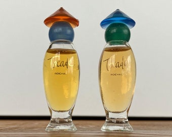 Vintage Tocade Rochas Eau De Toilette Miniatures | 2 x 3 ml | 2 x 0.1 fl. oz. | 1990s