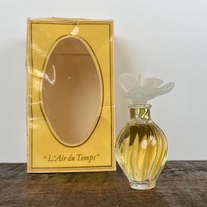 Vintage L&#39;Air Du Temps Nina Ricci Eau De Parfum Miniature Boxed  | 6 ml | 0.2 fl. oz. | 1948