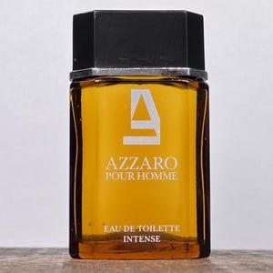 Vintage Azzaro Pour Homme Eau De Toilette Intense Miniature 7 ml / 0.24 fl. oz. | 1990s
