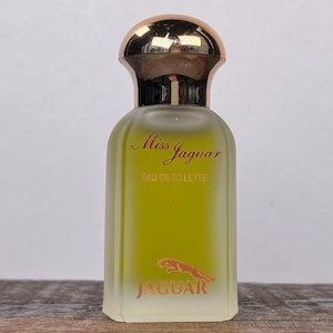Vintage Miss Jaguar Eau De Toilette Miniature | 5 ml | 0.17 fl. oz. | 1990s
