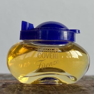 Vintage Enrico Coveri Firenze Eau De Toilette Miniature | 4 ml | 0.14 fl. oz. | 1990s