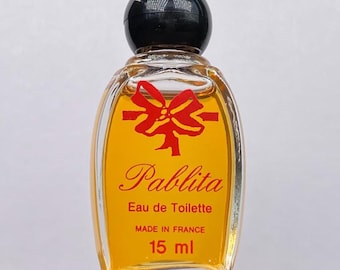 Vintage Pablita Eau De Toilette Miniatura / 15 ml / 0.5 fl. onz.