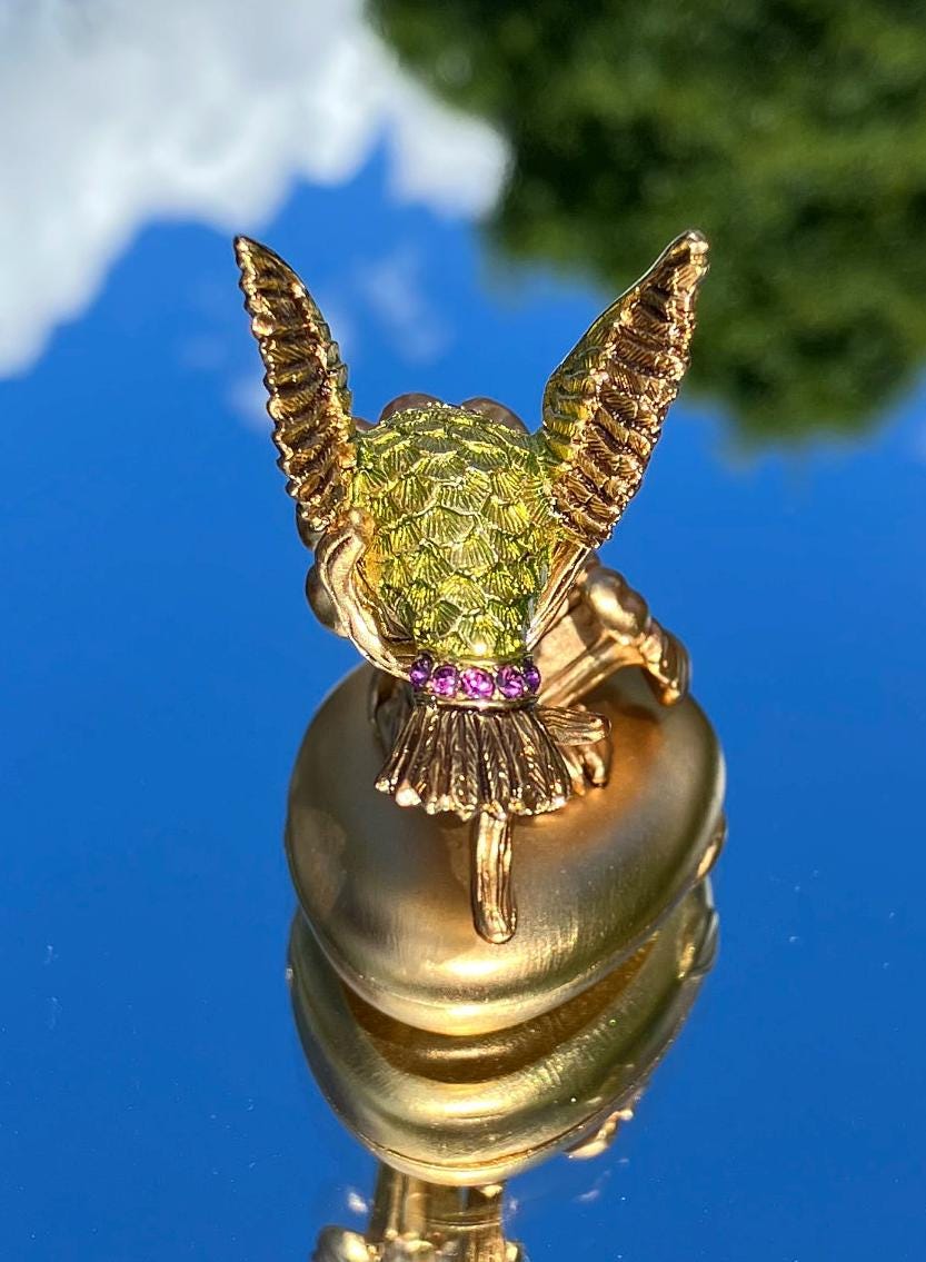 Fluttering Hummingbird Estee Lauder Solid Perfume - Etsy