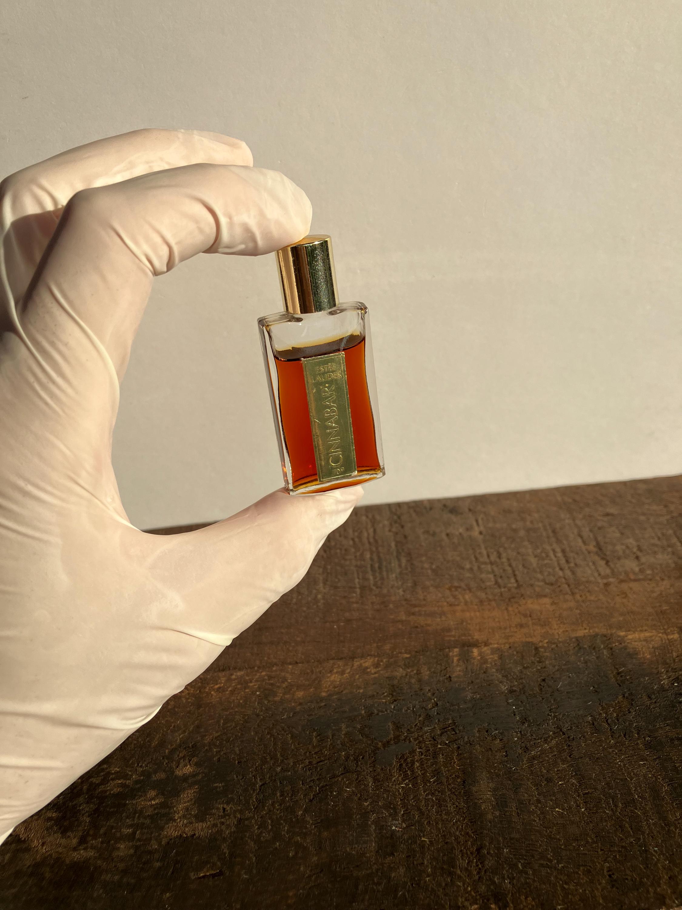 ヴィンテージ シナバー エスティ ローダー ミニチュア香水 7.5 ml