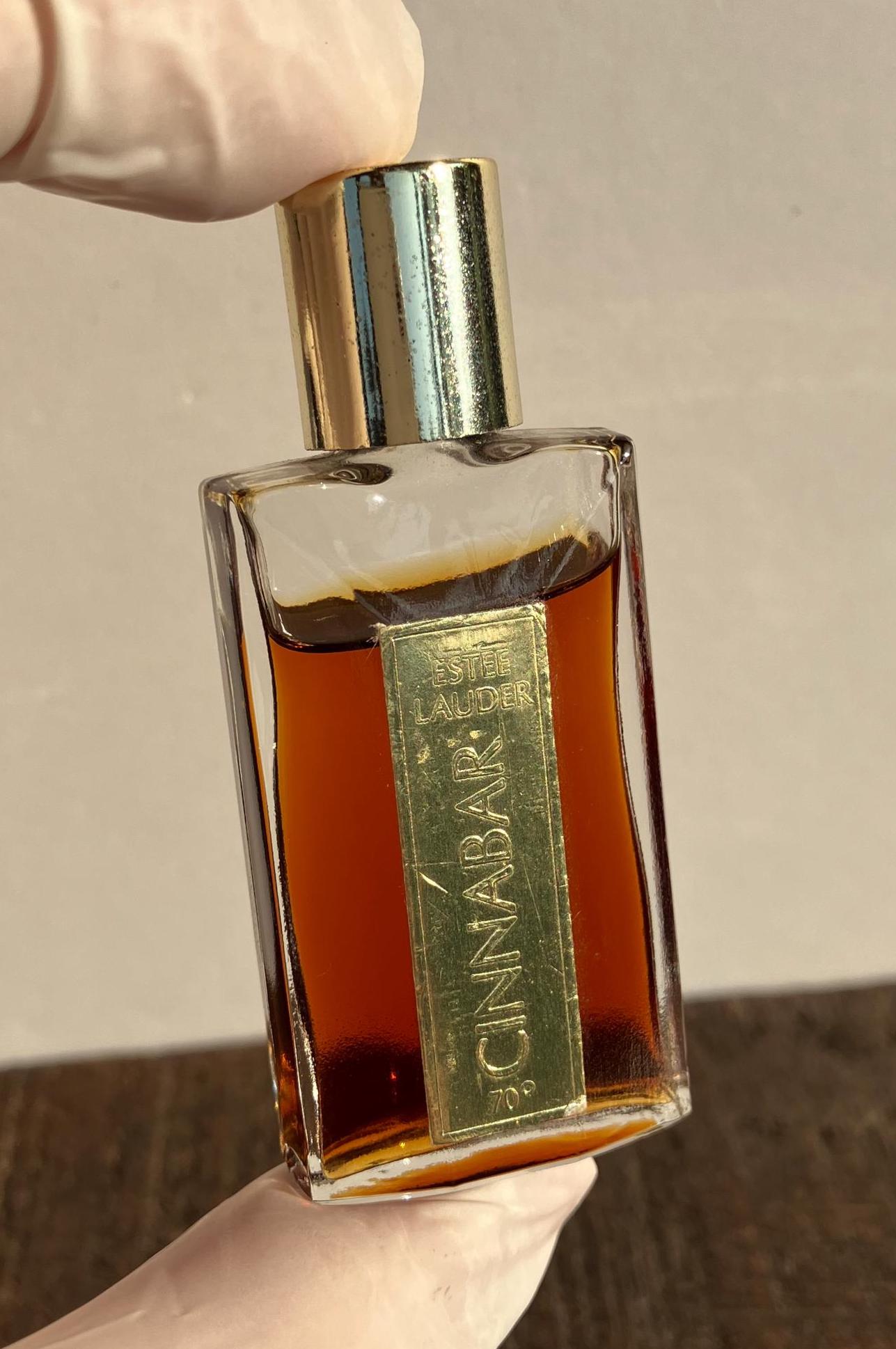 ヴィンテージ シナバー エスティ ローダー ミニチュア香水 7.5 ml
