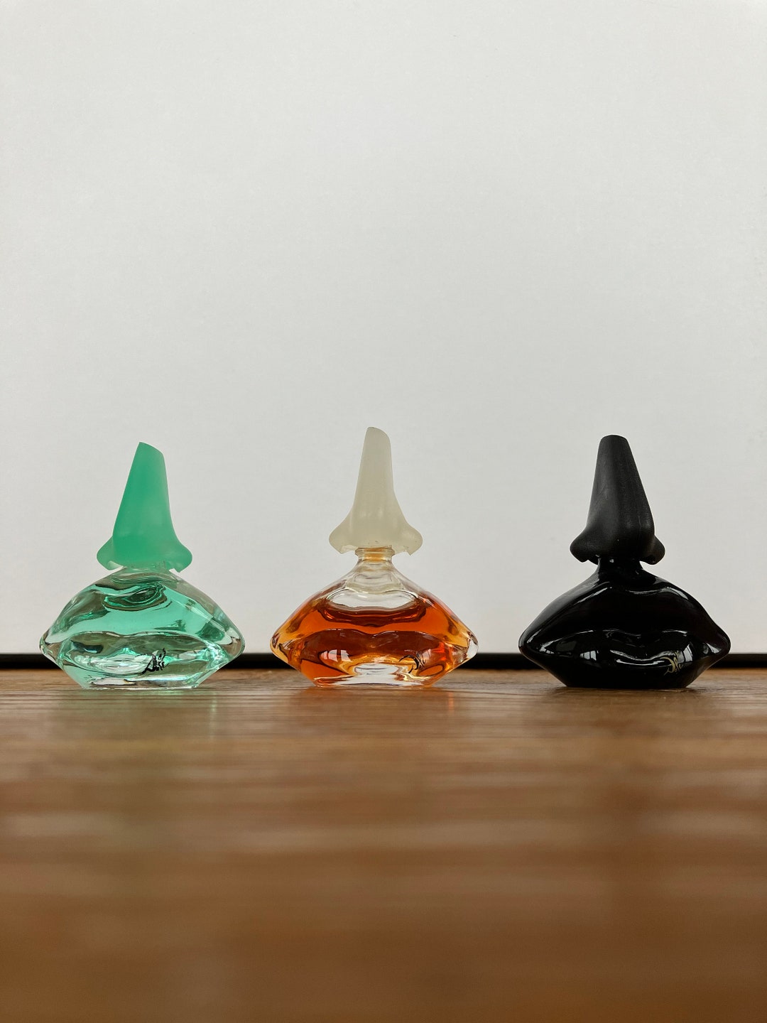 Collier Et Broche Vintage Dali Années 80 - Médaillon Parfum Doré