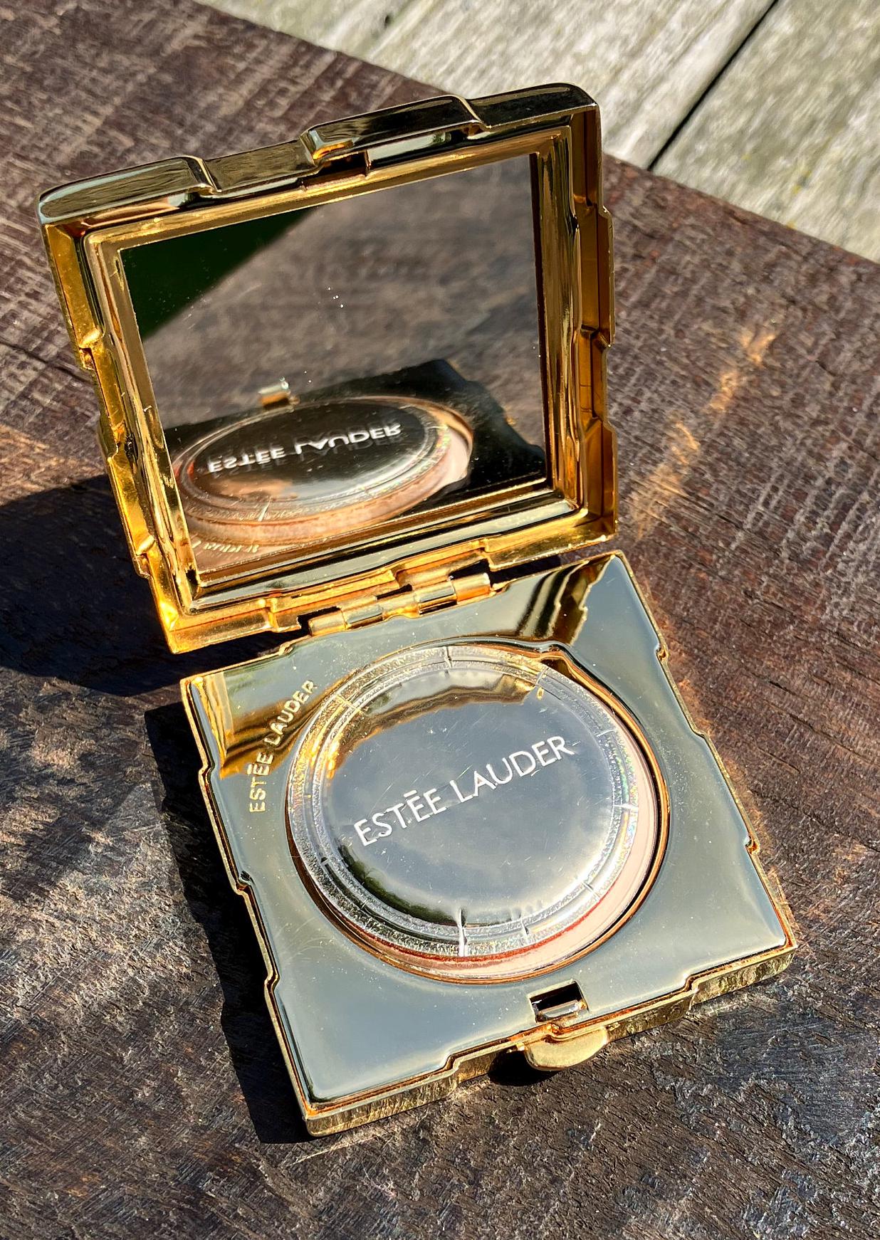 Shimmering Squares Estée Lauder Compact Mirror | 1998 - Etsy