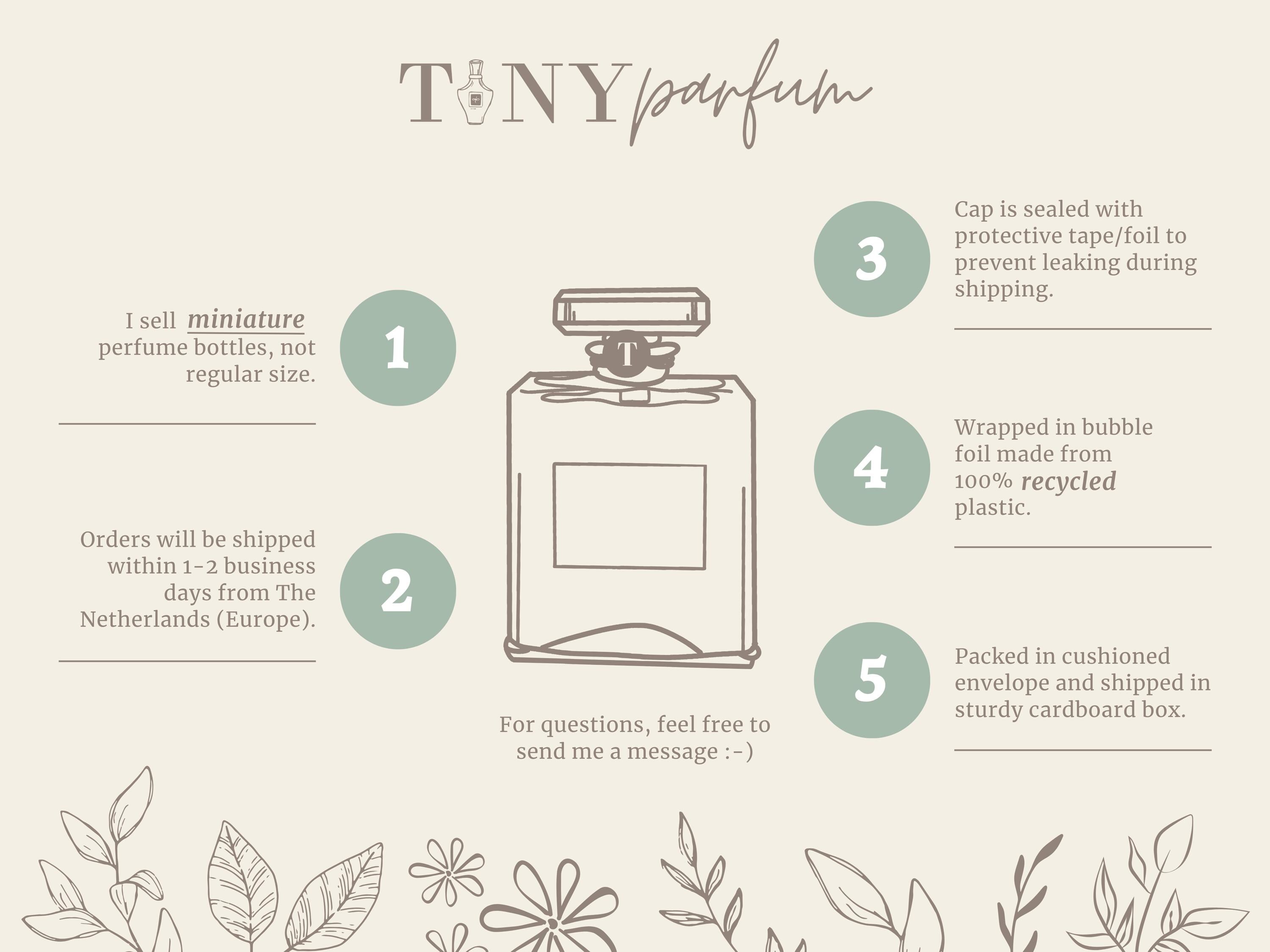 ヴィンテージ シャンティイ ウビガン ミニチュア香水 4 ml / 0.14 fl