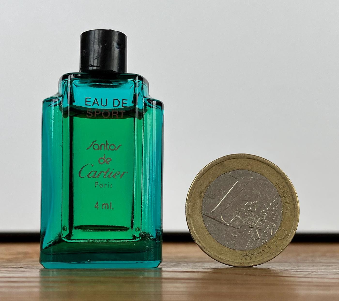 Vintage Santos De Cartier Eau De Sport Parfum Miniatur 4 ml .40 fl. Unze. 1989 Etsy