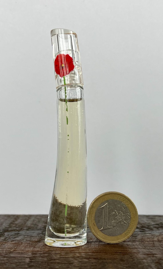 Vintage Flower Kenzo Eau De Parfum Miniature 4 Ml .12 Fl. Oz. 2000s Etsy