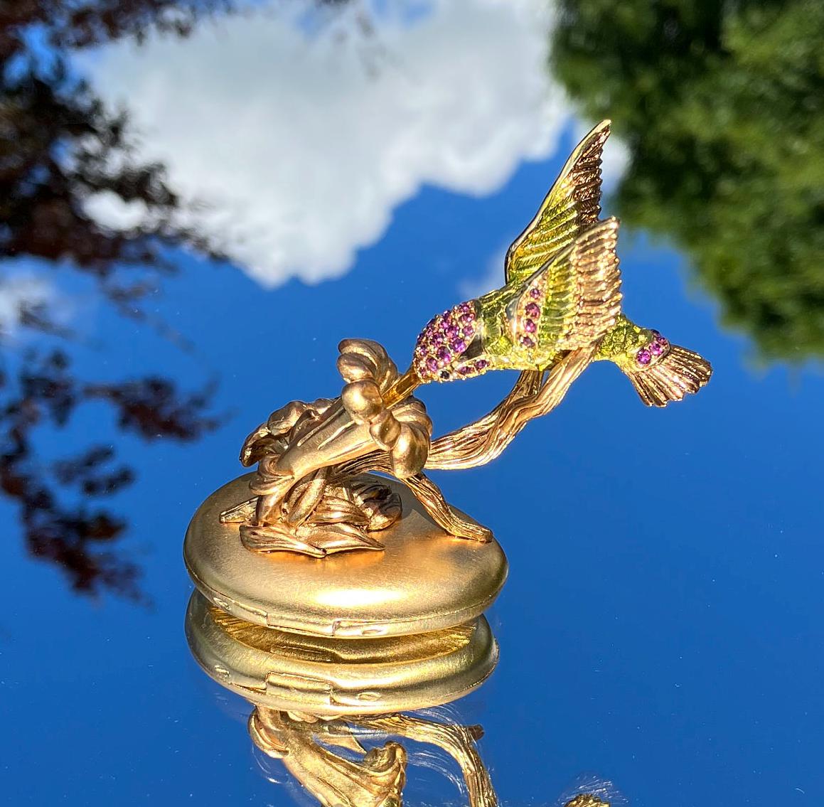 Fluttering Hummingbird Estee Lauder Solid Perfume - Etsy