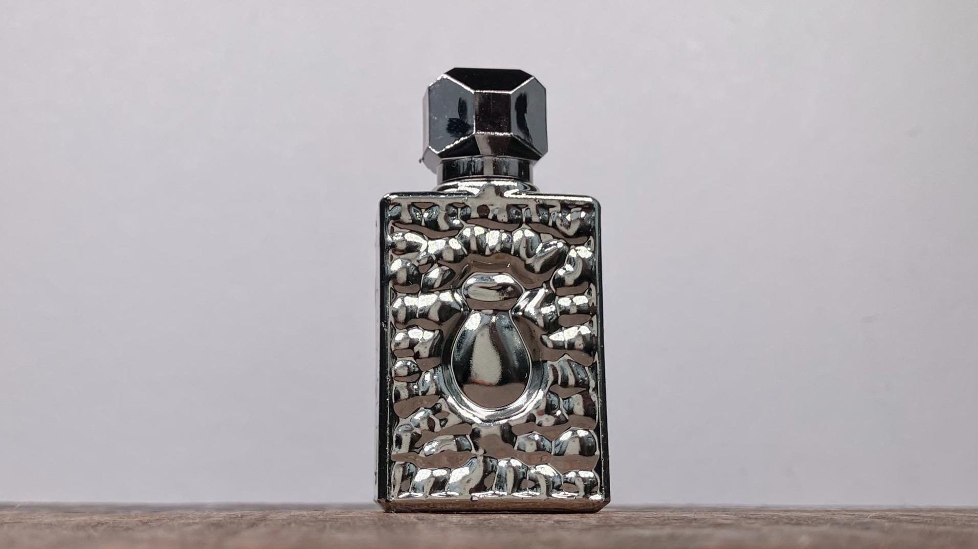 Vintage Salvador Dali Metallic Eau De Toilette Miniature | 5 ml | 0.17 fl. oz. | 1990s