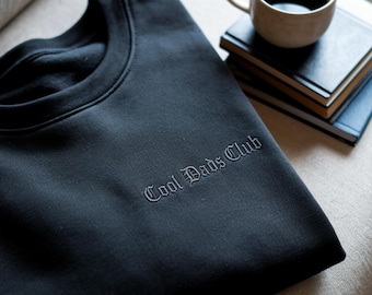 Sudadera bordada del Club de Papás, regalo del Día del Padre para papá