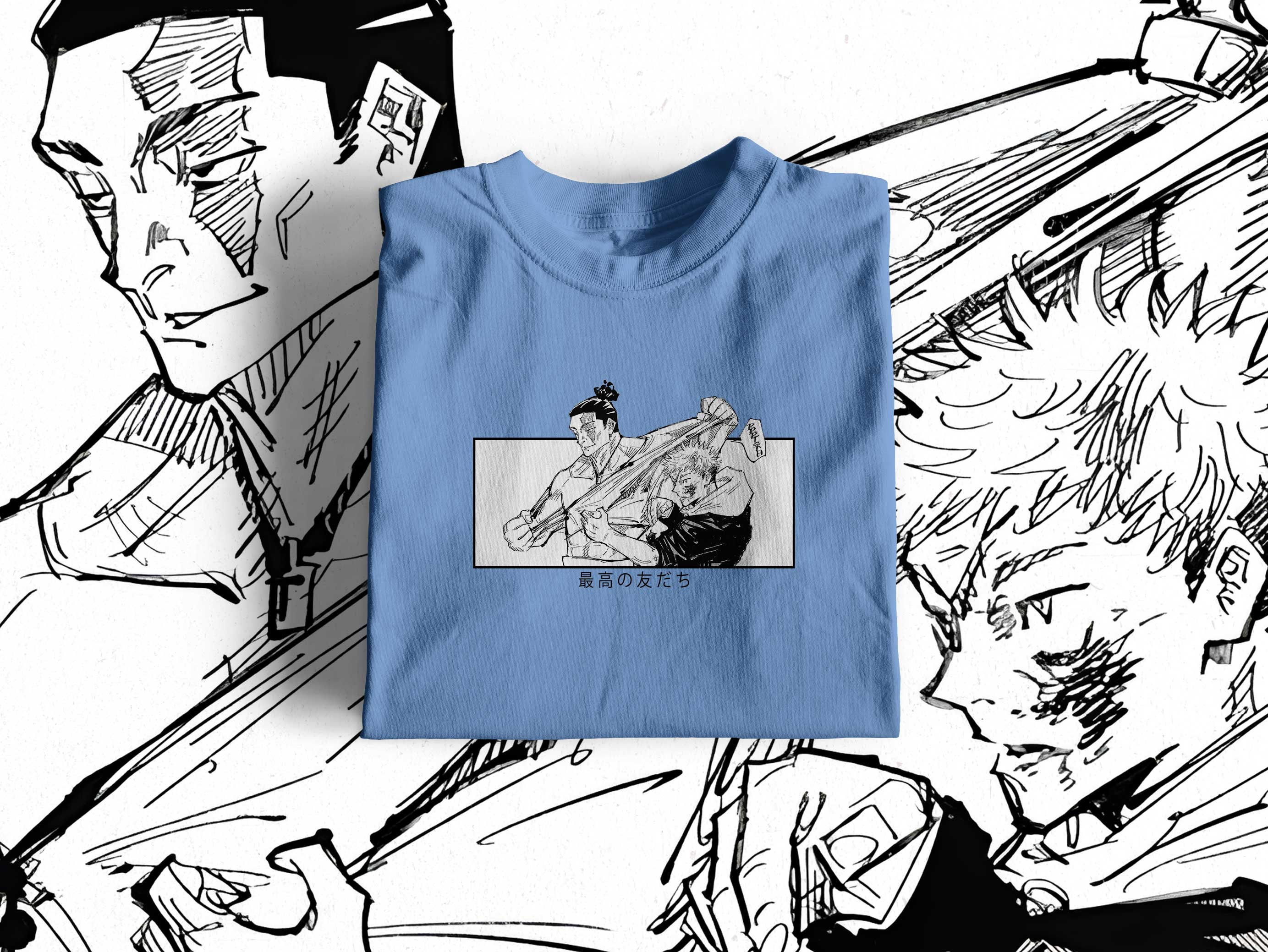 BESTO FRIENDO Shirt JJK My Brother Jujutsu Kaisen Merch Yuji Itadori & Aoi  Todo Anime Streetwear Gift Anime Fan Shirt 
