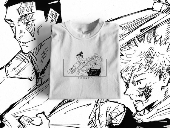 BESTO FRIENDO Shirt JJK My Brother Jujutsu Kaisen Merch Yuji Itadori & Aoi  Todo Anime Streetwear Gift Anime Fan Shirt 