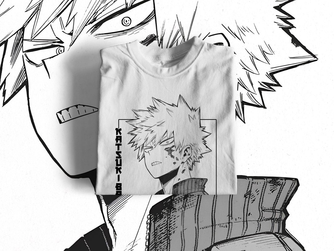 bakugou tie dye shirt