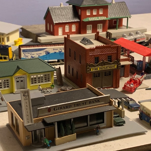 N Scale Buildings - Etsy