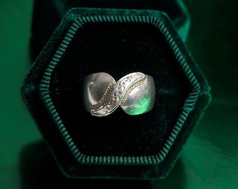 Vintage damesring sterlingzilver 925 USSR, maat 5-5,5 US