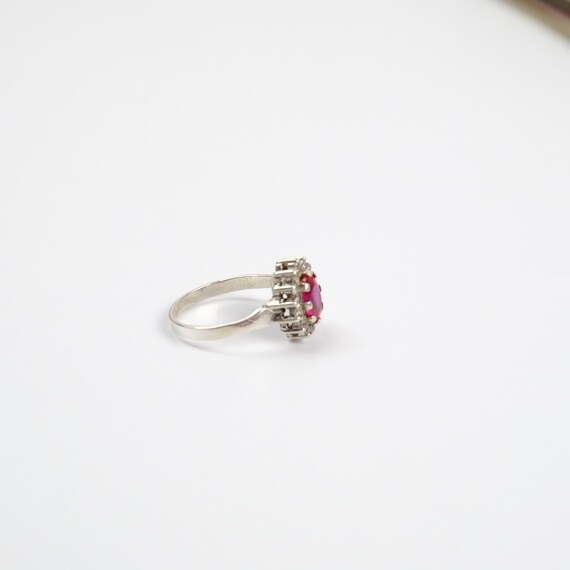 Vintage ruby ring, sterling silver ruby ring, Ukr… - image 11