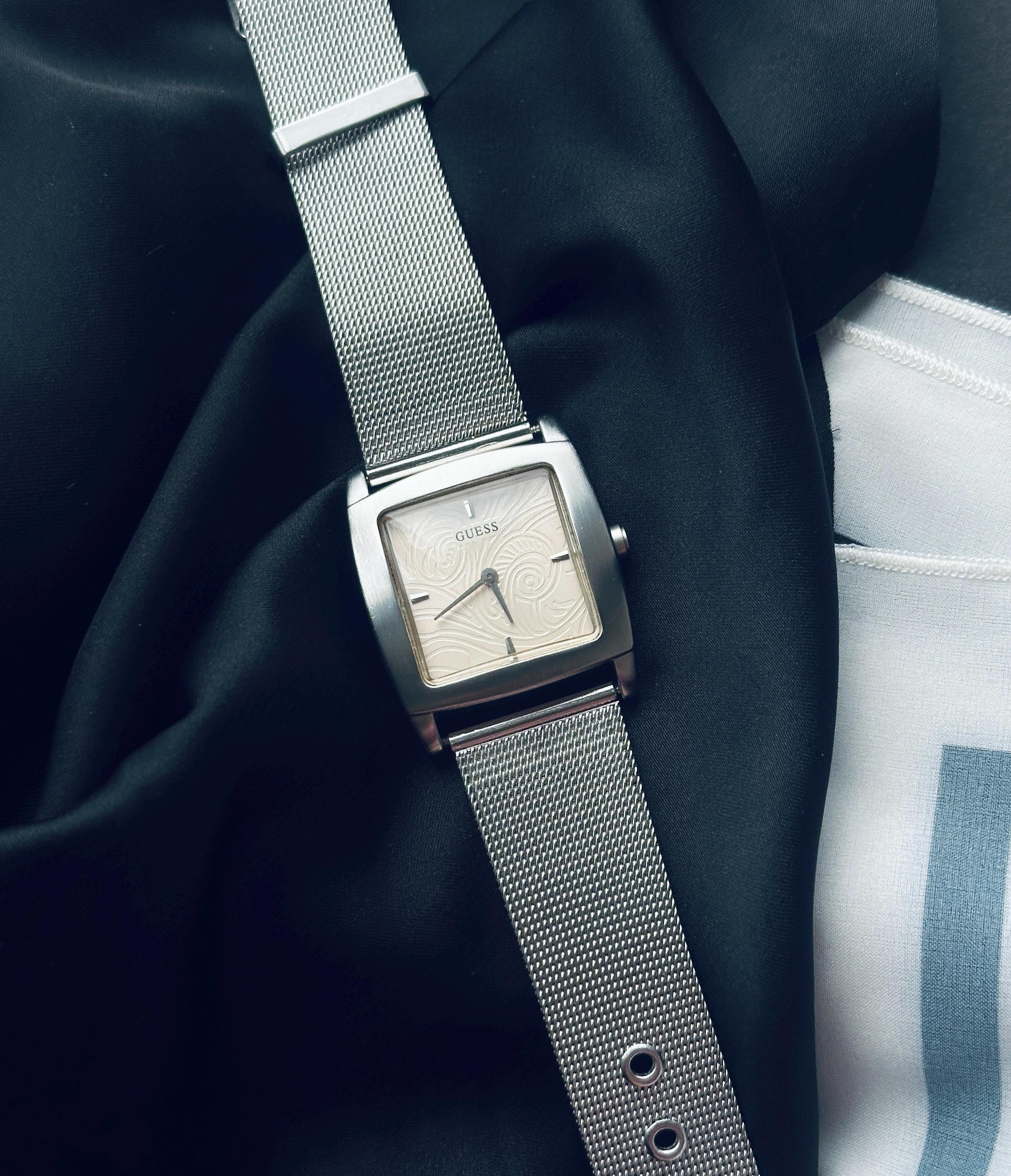 Sku0342 Retro Gold Grey Women Square Watch Bracelet Stainless Steel + gift bag The Best holiday gifts come in small boxes! Loving these  main image 4