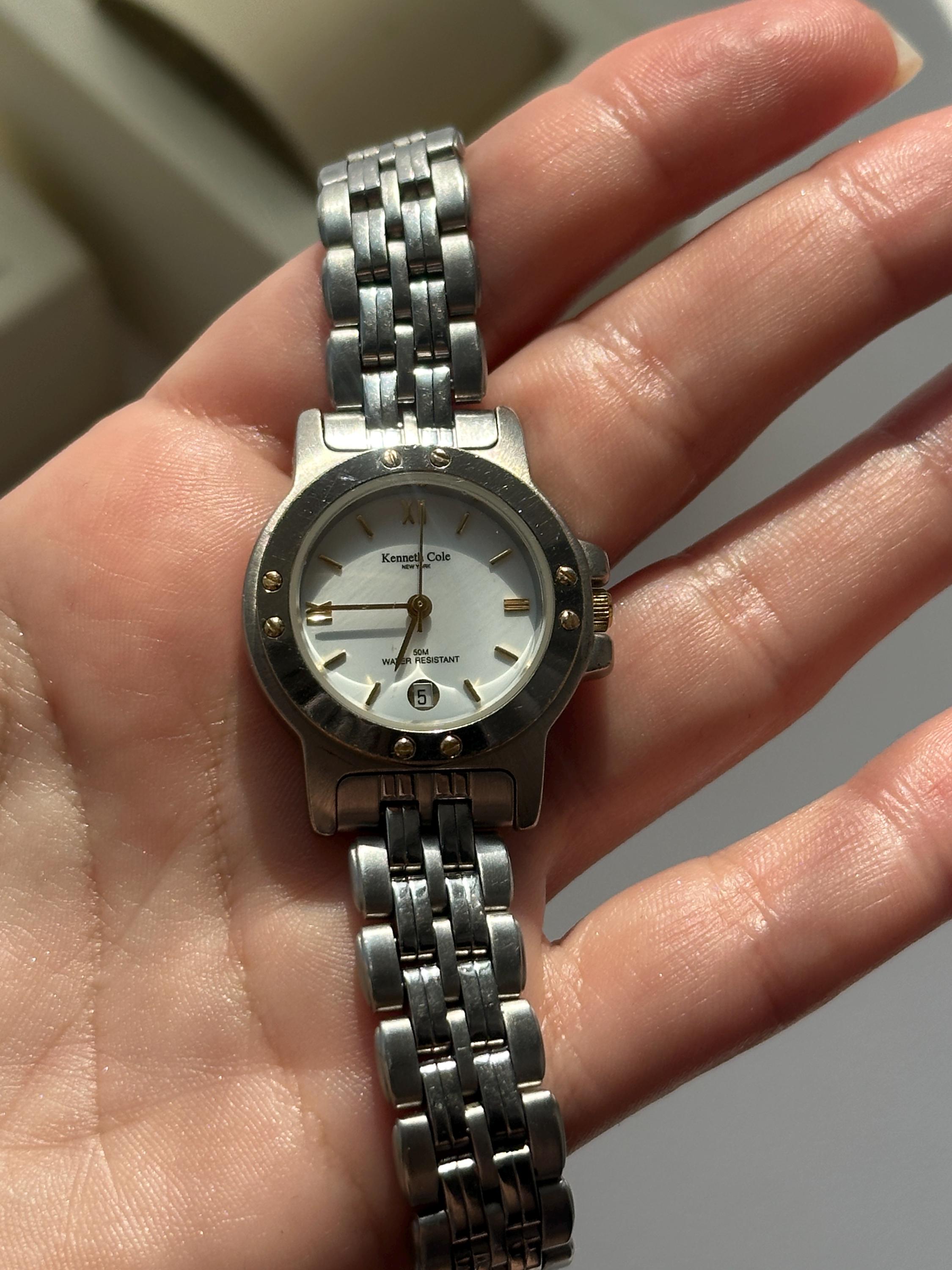 Vintage Kenneth Cole Wristwatch: Water Resistant Women