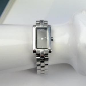 Emporio Armani Vintage Watch Women Silver Stainless Steel 50 m