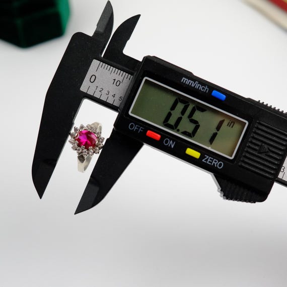 Vintage ruby ring, sterling silver ruby ring, Ukr… - image 14