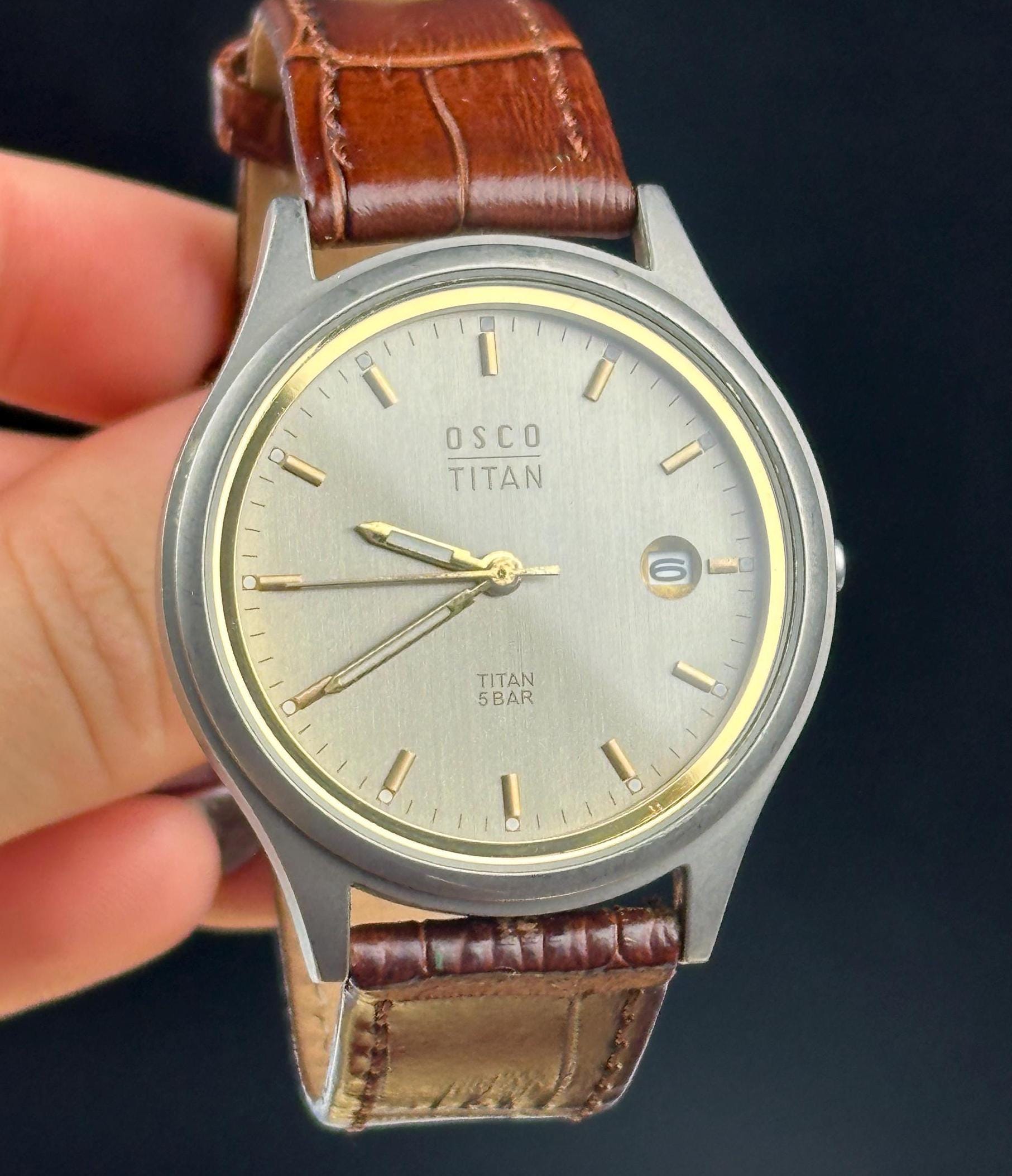 Osco titan chronograph clearance