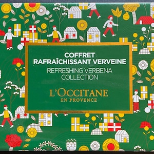 L&#39;Occitane En Provence Verveine 4 Piece Set Lotion Shower Gel Soap Eau Toilette