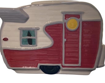 Scentsy Road Less Traveled Camper RV Retired Full Size Wax Warmer #37825 Open BX