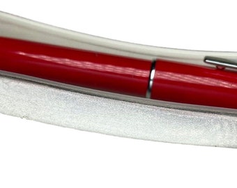 Discontinued Retro 1951 Twist Pencil 0.7mm Red 5.5 Inches with Chrome Trim