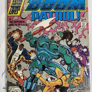 Doom Patrol Comic Lot (1988) – Issue #15 + Annual #1 DC Vintage Comics