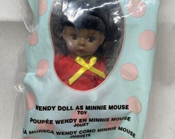 Madame Alexander Wendy As Minnie Mouse McDonald&#39;s 2004 African American Doll