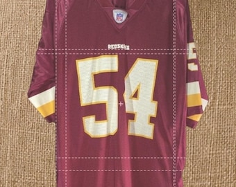 Vintage NFL Jeremiah Trotter #54 Reebok On-Field Football Jersey Men’s Large Y2K