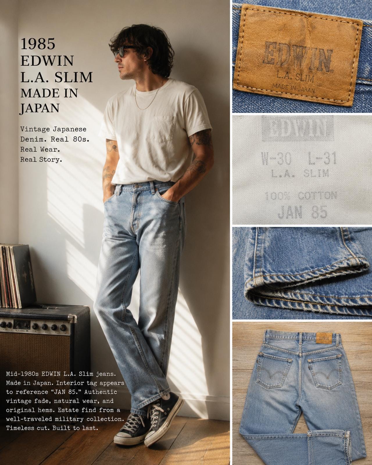 ヴィンテージ エドウィン ジーンズ - Etsy 日本
