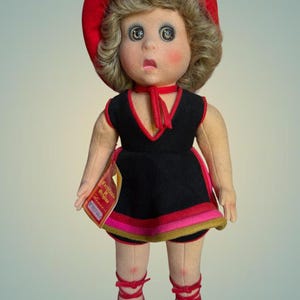 イタリア製／レンチドール／アンチィークドール/フェルト人形 Lenci doll - Etsy 日本