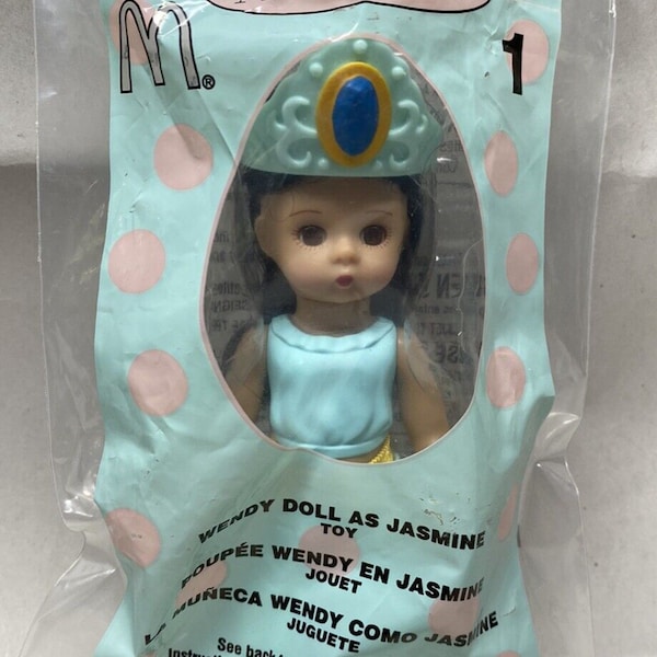 McDonald's Happy Meal 2004 Madame Alexander Wendy Doll as Jasmine Toy #1