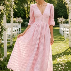 jenny yoo bridesmaid dresses reviews Jenny Yoo Bridesmaid Dress Addison Wild Rose main image 1