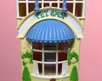 Vintage Fisher Price Sweet Streets Beauty Salon Pet Shop 74922