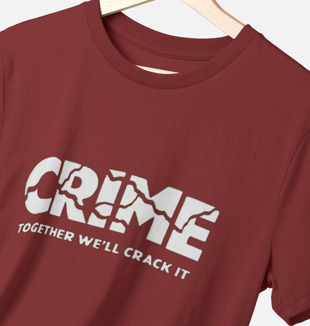 Crime - Together We'll Crack It - T-shirt - Etsy