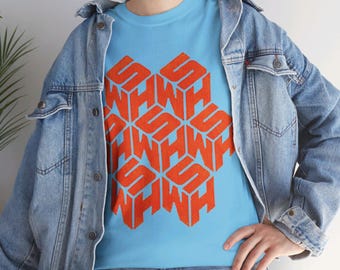 WHS - 1970s Logo - Unisex Heavy Cotton Tee