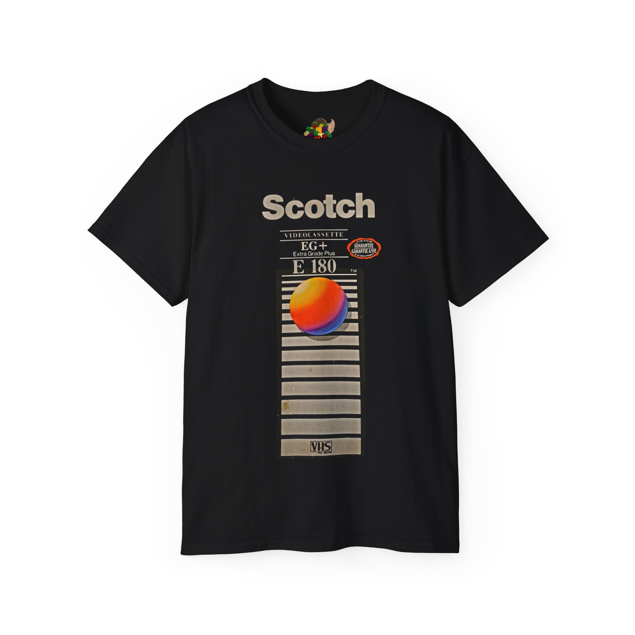 Scotch VHS - Camiseta unisex ultra algodón