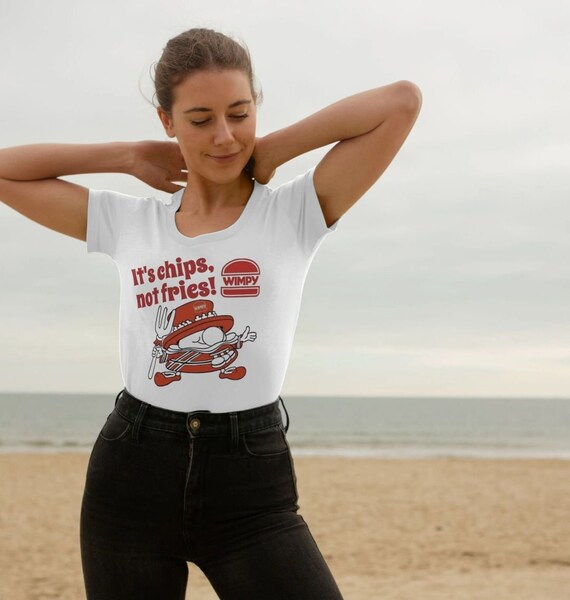 Wimpy - Women's Scoop-neck T-shirt - Etsy