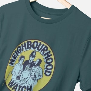 Surveillance de quartier - T-shirt de style vintage 100 % coton biologique
