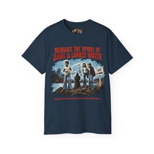 T-Shirt „Der Geist des dunklen und einsamen Wassers“, Retro-Shirt, Hauntology-Kleidung, Top für Informationsfilme Bild 9