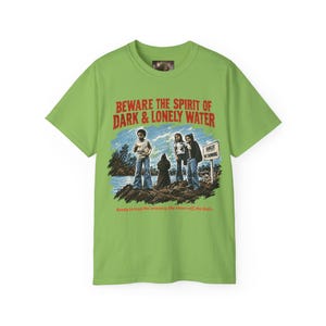 T-Shirt „Der Geist des dunklen und einsamen Wassers“, Retro-Shirt, Hauntology-Kleidung, Top für Informationsfilme Bild 8