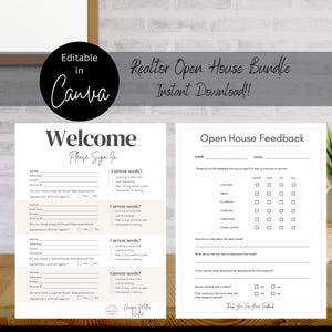 Real Estate Questionnaire Client Intake Form Template Buyers Sellers Editable Canva Questionnaire Realtor, Buyer and Seller Questionnaire