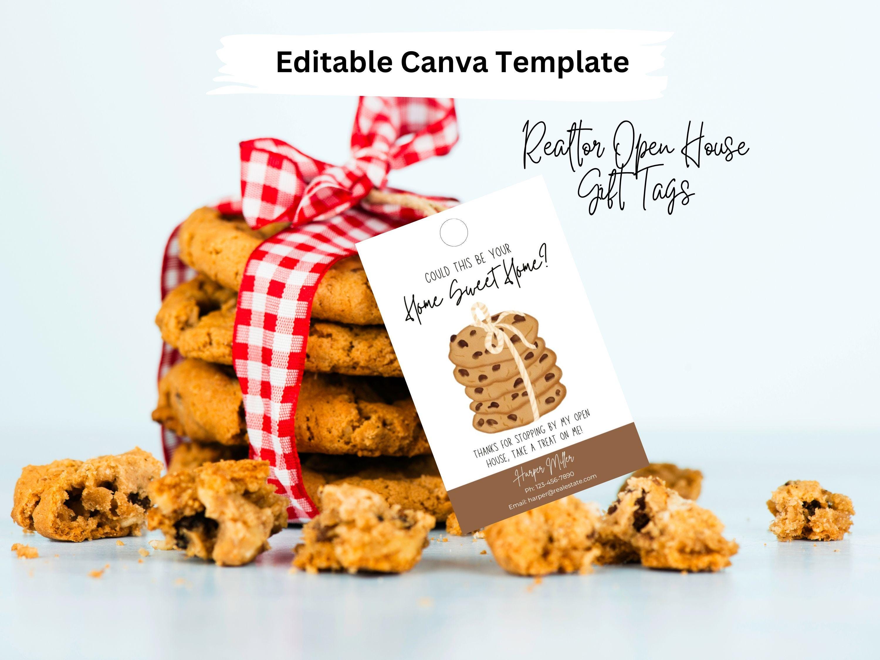Realtor Open House Treat Tags: Printable Marketing Gift (PDF Download ...
